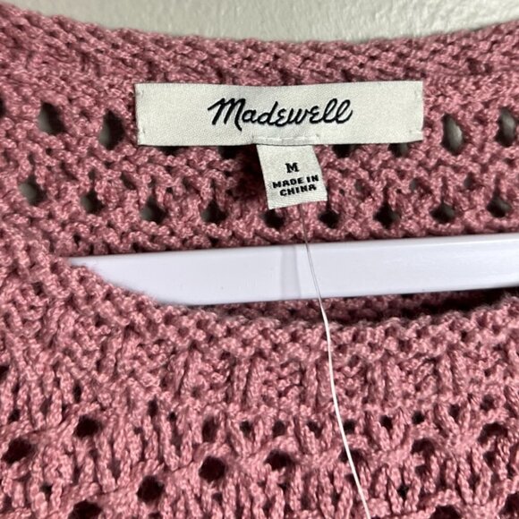 Madewell Austen Open Stitch Sweater Size Small - Picture 3 of 5